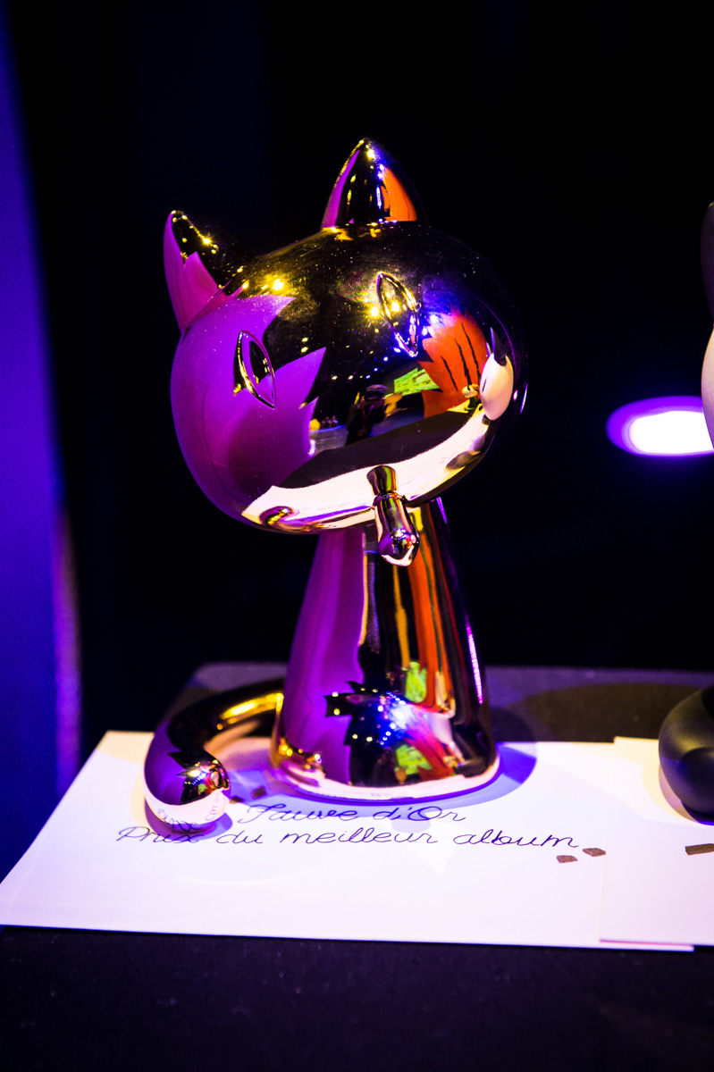 Cérémonie de Remise des Fauves, Théâtre d'Angoulême. Le Fauve d'Or.