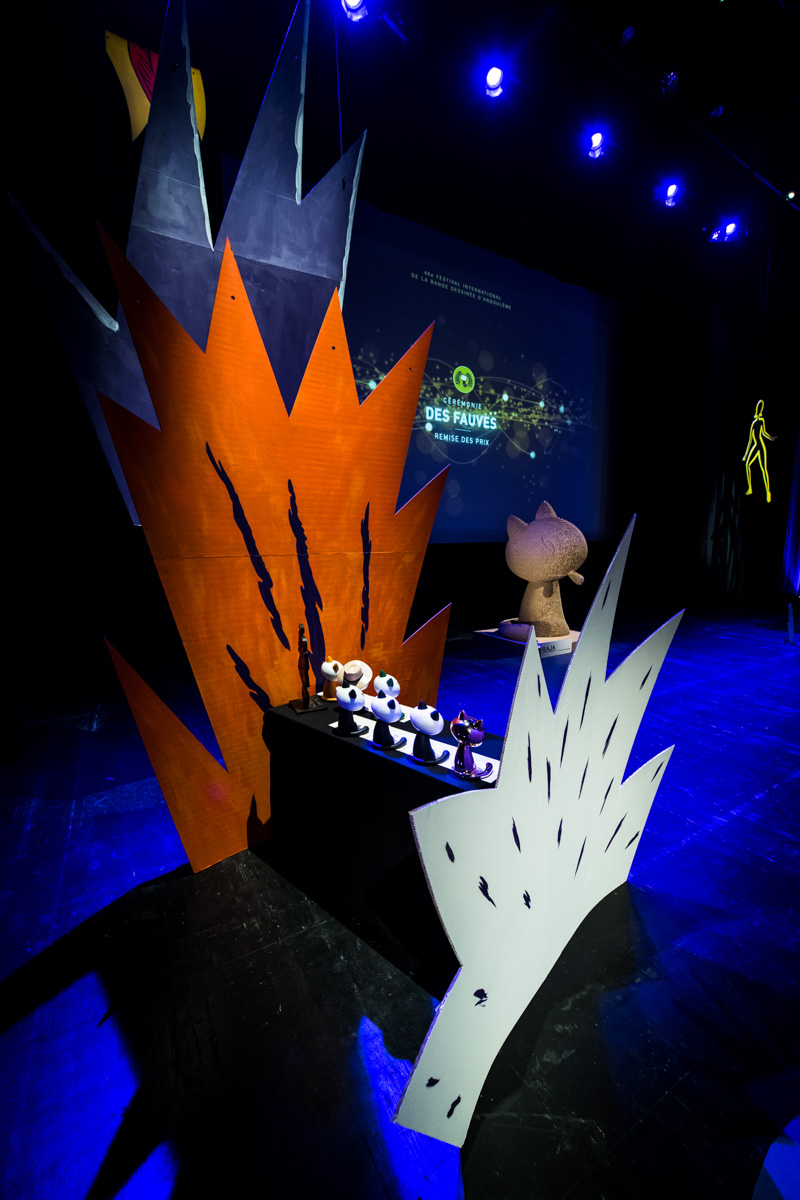 Cérémonie de Remise des Fauves, Théâtre d'Angoulême.