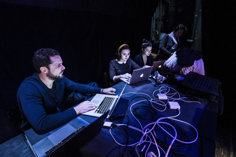 Cérémonie de remise des Prix Découvertes, Théâtre d'Angoulême. En coulisses.