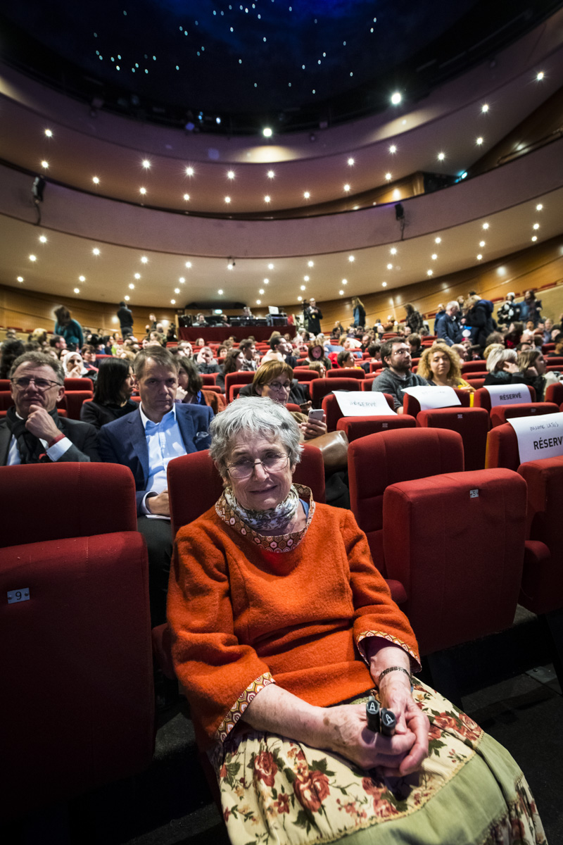 Cérémonie de remise des Prix Découvertes, Théâtre d'Angoulême. Bernadette Després.