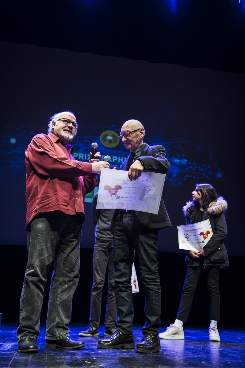 Cérémonie de remise des Prix Découvertes, Théâtre d'Angoulême.