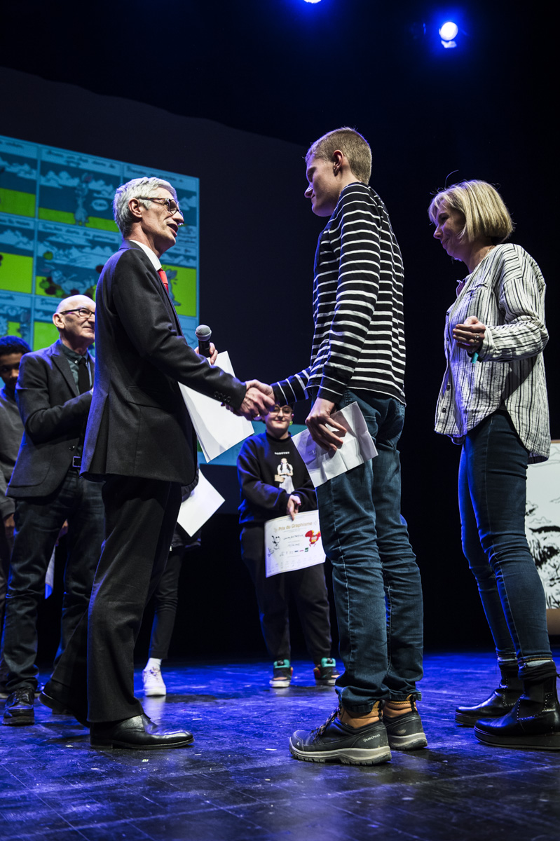 Cérémonie de remise des Prix Découvertes. Prix Angoulême
Julien Auclair
