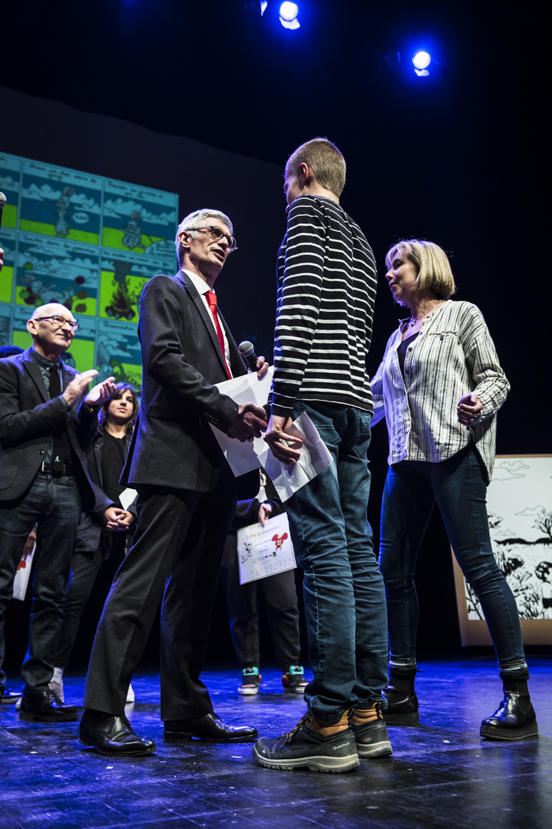 Cérémonie de remise des Prix Découvertes. Prix Angoulême
Julien Auclair