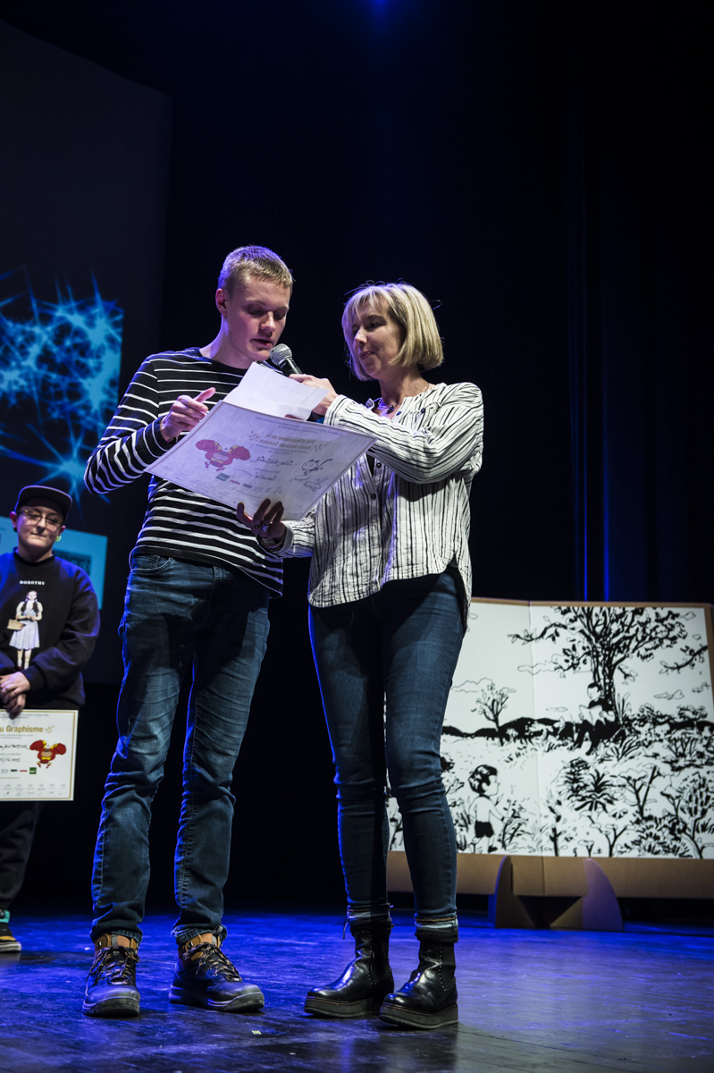 Cérémonie de remise des Prix Découvertes. Prix Angoulême
Julien Auclair