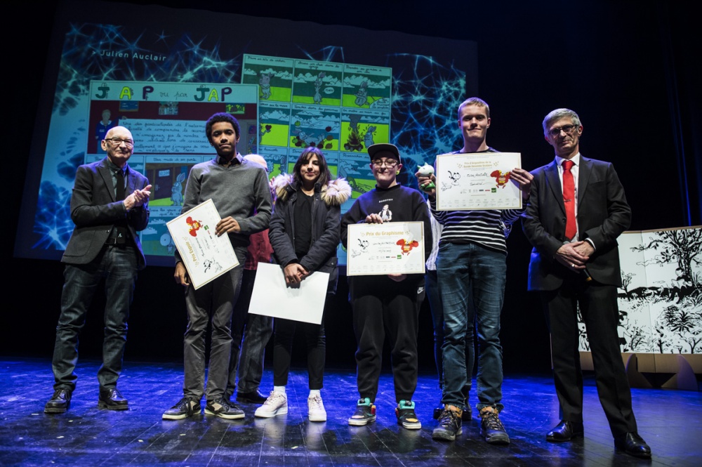 Cérémonie de remise des Prix Découvertes, Théâtre d'Angoulême.