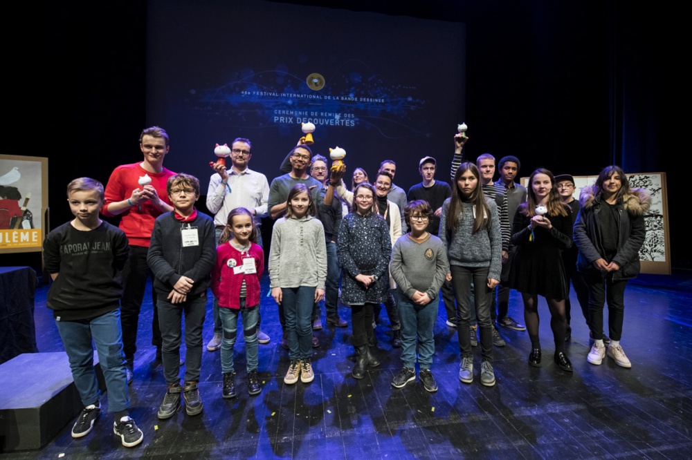 Cérémonie de remise des Prix Découvertes, Théâtre d'Angoulême.