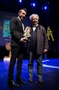 Cérémonie de Remise des Fauves. Pierre Christin, prix René Goscinny 2019. Théâtre d'Angoulême.