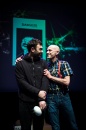 Cérémonie de Remise des Fauves, Théâtre d'Angoulême. Halfdan Pisket, Fauve de la Série pour 'Dansker'.