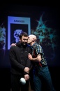 Cérémonie de Remise des Fauves, Théâtre d'Angoulême. Halfdan Pisket, Fauve de la Série pour 'Dansker'.