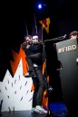 Cérémonie de Remise des Fauves, Théâtre d'Angoulême. Bretch Evens, Prix Spécial du Jury pour 'Les Rigoles'.