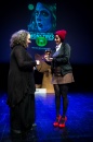 Cérémonie de Remise des Fauves. Emil Ferris, Fauve d'Or du FIBD 2019 pour 'Moi, ce que j'aime, c'est les monstres'. Théâtre d'Angoulême.