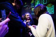 Cérémonie de Remise des Fauves. Emil Ferris, Fauve d'Or du FIBD 2019 pour 'Moi, ce que j'aime, c'est les monstres'. Théâtre d'Angoulême.
