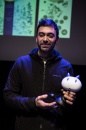 Cérémonie de Remise des Fauves, Théâtre d'Angoulême. Halfdan Pisket, Fauve de la Série pour 'Dansker'.