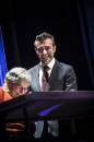 Cérémonie de remise des Prix Découvertes. Bernadette Després et Stéphane Beaujean. Théâtre d'Angoulême.