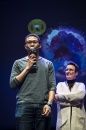 Cérémonie de remise des Prix Découvertes. Gijé pour 'La Boite à Musique'. Théâtre d'Angoulême.