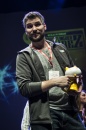 Cérémonie de remise des Prix Découvertes. Nicolas Petrimaux pour 'Il faut flinguer le soldat Ramirez'. Théâtre d'Angoulême.