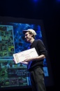 Cérémonie de remise des Prix Découvertes. Prix Jeunes talents Région, Robin Pouch. Théâtre d'Angoulême.