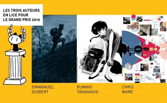 Les autrices et auteurs en lice pour le Grand Prix 2019